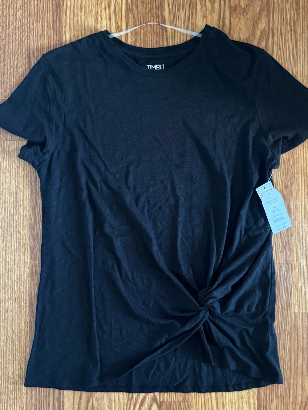 Time and Tru Women's Twist Front T-Shirt